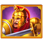 สัญลักษณ์พิเศษ นักรบสีทอง เกมสล็อต MEDUSA ค่ายJILI