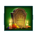 สัญลักษณ์พิเศษ ป้ายหลุมศพ เกมBONE FORTUNE ค่ายJILI