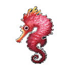 สัญลักษณ์พิเศษ ม้าน้ำ เกมGREAT REEF ค่ายPP