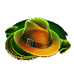 สัญลักษณ์พิเศษ หมวก เกม BOOK OF GOLD ค่าย JILI