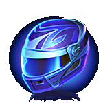 สัญลักษณ์พิเศษ หมวกกันน็อค เกมWILD RACER ค่ายJILI
