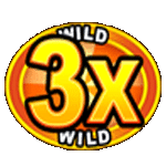 สัญลักษณ์พิเศษ WILD X3 เกม GOLDEN BANK ค่าย JILI SLOT