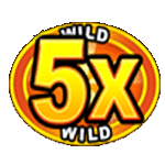 สัญลักษณ์พิเศษ WILD X5 เกม GOLDENBANK ค่าย JILI SLOT