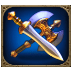 สัญลักษณ์พิเศษ ดาบ เกม ROMA X ค่ายJILI SLOT