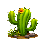 สัญลักษณ์พิเศษ ต้นตะบองเพชร เกม HOT CHILLI ค่าย JILI SLOT