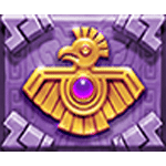 สัญลักษณ์พิเศษ นกที่มีเพชรสีม่วงกลางอก เกม GOLDEN EMPIRE ค่าย JILI SLOT