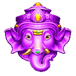 สัญลักษณ์พิเศษ หัวช้างสีม่วง เกม SUPER RICH ค่าย JILI SLOT