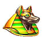 สัญลักษณ์พิเศษ อนูบิส เกม GOLDEN QUEEN ค่าย JILI SLOT