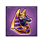 สัญลักษณ์พิเศษ อนูบิส เกม PHARAOH TREASURE ค่าย JILI SLOT