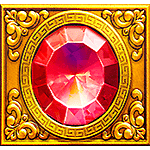 สัญลักษณ์พิเศษ อัญมณีสีแดง เกม FORTUNE GEMS ค่าย JILI SLOT