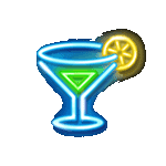 สัญลักษณ์พิเศษ แก้วค็อกเทล เกม PARTY NIGHT ค่าย JILI SLOT