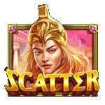 SCATTER SYMBOL เกม WISDOM OF ATHENA ค่าย PRAGMATIC PLAY