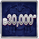 สัญลักษณ์ 30,000 บาท เกม QUEEN OF GOLD SCRATCHCARD ค่าย PRAGMATIC PLAY