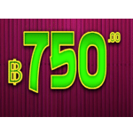สัญลักษณ์ 750 บาท เกม PANDA GOLD SCRATCHCARD ค่าย PRAGMATIC PLAY