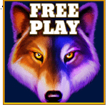 สัญลักษณ์ FREE PLAY เกม WOLF GOLD SCRATCHCARD ค่าย PRAGMATIC PLAY