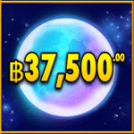 สัญลักษณ์พระจันทร์ 37,500 บาท เกม WOLF GOLD SCRATCHCARD ค่าย PRAGMATIC PLAY