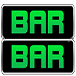 สัญลักษณ์พิเศษ BAR BAR เกม CRAZYSEVEN ค่าย JILI SLOT