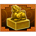สัญลักษณ์พิเศษ ตราประทับทองคำ เกม BAO BOON CHIN ค่าย JILI SLOT