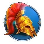 สัญลักษณ์พิเศษ หมวกนักรบ เกม WISDOM OF ATHENA ค่าย PRAGMATIC PLAY