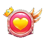 สัญลักษณ์พิเศษ หัวใจ เกม STARLIGHT PRINCESS 1000 ค่าย PRAGMATIC PLAY