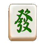สัญลักษณ์พิเศษ อักษรจีนสีเขียว เกม MAHJONG WINS ค่าย PRAGMATIC PLAY