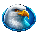 สัญลักษณ์พิเศษ เหยี่ยว เกม MUSTANG TRAIL ค่าย PRAGMATIC PLAY