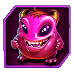 สัญลักษณ์พิเศษ เอเลี่ยนสีชมพู เกม ROCKET BLAST MEGAWAYS ค่าย PRAGMATIC PLAY