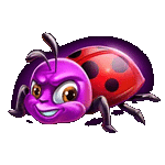 สัญลักษณ์พิเศษ แมลงเต่าทอง เกม 3 BUZZING WILDS ค่าย PRAGMATIC PLAY