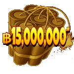 สัญลักษณ์ระเบิด JACKPOT เกม GOLD RUSH SCRATCHCARD ค่าย PRAGMATIC PLAY