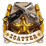 SCATTER SYMBOL เกม OUTLAW RICH ค่าย SPINIX SLOT