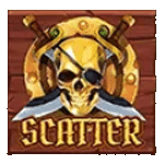 SCATTER SYMBOL เกม PLUNDER PIRATE ค่าย SPINIX SLOT