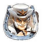 สัญลักษณ์พิเศษ นายอำเภอ เกม OUTLAW RICH ค่าย SPINIX SLOT