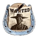 สัญลักษณ์พิเศษ ป้ายประกาศจับ เกม OUTLAW RICH ค่าย SPINIX SLOT