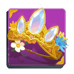 สัญลักษณ์พิเศษ มงกุฎ เกม BLOOMING PRINCESS ค่าย SPINIX SLOT