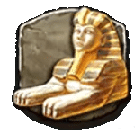 สัญลักษณ์พิเศษ รูปปั้นสฟิงส์ เกม GOD OF EGYPT ค่าย SPINIX SLOT