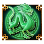 สัญลักษณ์พิเศษ หยกมังกรสีเขียว เกม 8 GOLDEN DRAGON CHALLENGE ค่าย PRAGMATIC PLAY