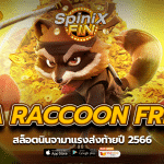 NINJA RACCOON FRENZY สล็อตนินจามาแรงส่งท้ายปี 2566