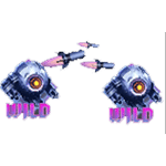 WILD SYMBOL เกม CYBER RUSH ค่าย SPINIX SLOT