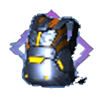 สัญลักษณ์พิเศษ กระเป๋า เกม CYBER RUSH ค่าย SPINIX SLOT