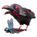 สัญลักษณ์พิเศษ อีกา เกมBIG BASS HALLOWEEN ค่ายPP