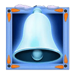 สัญลักษณ์พิเศษ กระดิ่งสีฟ้า เกม DING DONG CHRISTMAS BELLS ค่าย PRAGMATIC PLAY