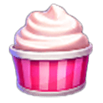 สัญลักษณ์พิเศษ คัพเค้ก เกม CANDY JAR CLUSTERS ค่าย PRAGMATIC PLAY