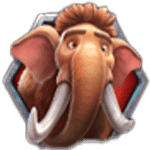 สัญลักษณ์พิเศษ ช้างแมมมอส เกม TUNDRA S FORTUNE ค่าย PRAGMATIC PLAY
