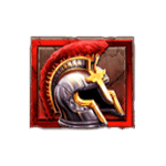 สัญลักษณ์พิเศษ หมวกนักรบ เกม CHASE FOR GLORY ค่าย PRAGMATIC PLAY