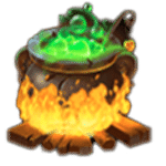 สัญลักษณ์พิเศษ หม้อปรุงยา เกม INFECTIVE WILD ค่าย PRAGMATIC PLAY