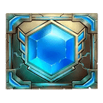 สัญลักษณ์พิเศษ อัญมณีสีฟ้า เกม GEMSTONE ค่าย PRAGMATIC PLAY