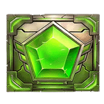 สัญลักษณ์พิเศษ อัญมณีสีเขียว เกม GEMSTONE ค่าย PRAGMATIC PLAY