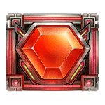 สัญลักษณ์พิเศษ อัญมณีสีแดง เกม GEMSTONE ค่าย PRAGMATIC PLAY