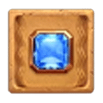 สัญลักษณ์พิเศษ อัญมณีสีฟ้า เกม TREASURE RAIDERS ค่าย FA CHAI
