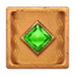 สัญลักษณ์พิเศษ อัญมณีสีเขียว เกม TREASURE RAIDERS ค่าย FA CHAI
